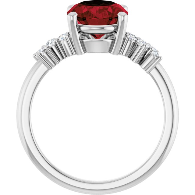 14k-white-natural-mozambique-garnet-&-.06-ctw-lab-grown-diamond-ring