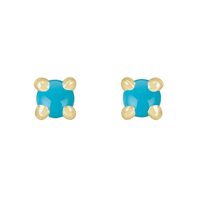 14k-yellow-natural-turquoise-cabochon-stud-earrings