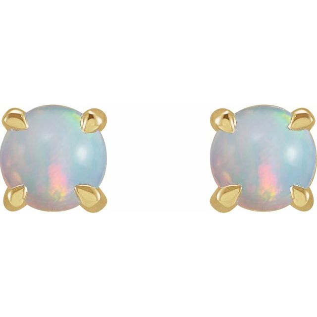 14k-yellow-natural-white-opal-cabochon-stud-earrings