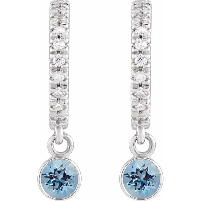 sterling-silver-natural-aquamarine-&-.08-ctw-natural-diamond-french-set--hoop-earrings