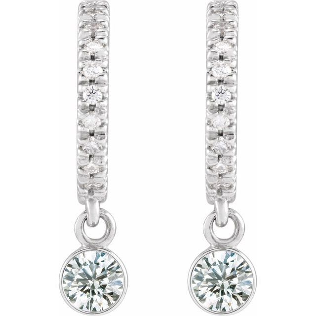 14k-white-natural-white-sapphire-&-.08-ctw-natural-diamond-french-set--hoop-earrings