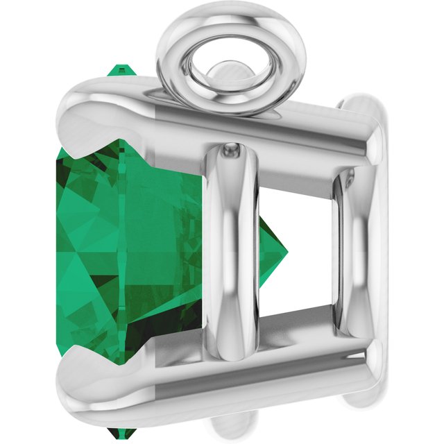 14k-white-lab-grown-emerald-claw-prong-necklace-center