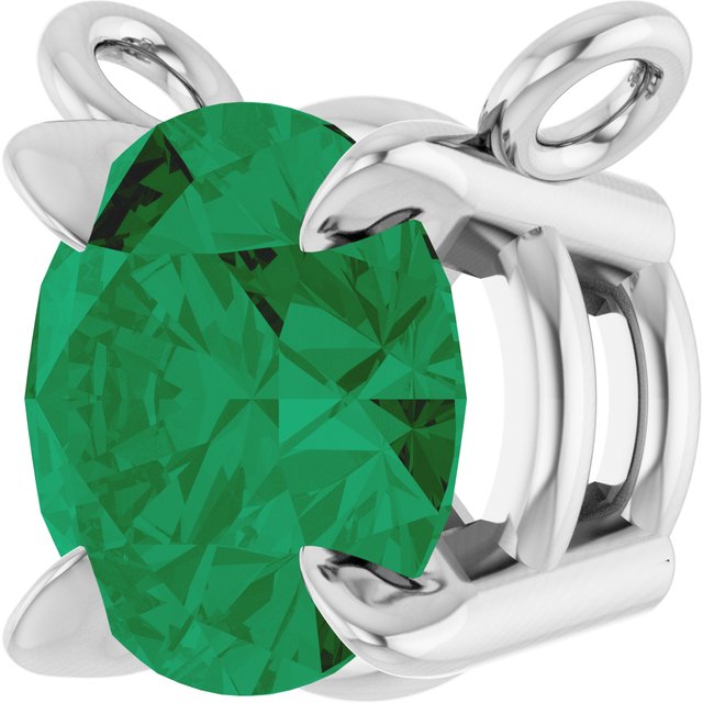 14k-white-lab-grown-emerald-claw-prong-necklace-center