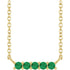 14k-yellow-natural-emerald-bar-16"-necklace