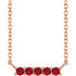 14k-rose-natural-ruby-bar-16"-necklace