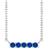 14k-white-lab-grown-blue-sapphire-bar-16"-necklace