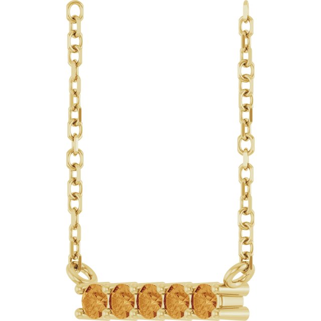 14k-yellow-natural-citrine-bar-16"-necklace