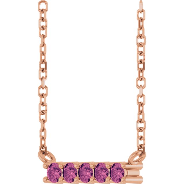 14k-rose-natural-pink-tourmaline-bar-16"-necklace