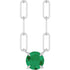 sterling-silver-lab-grown-emerald-16"-necklace