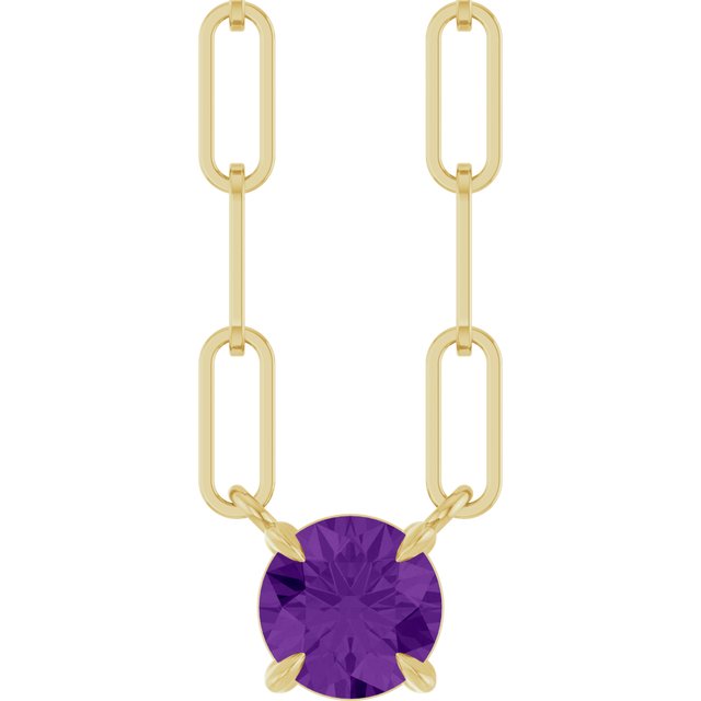 14k-yellow-natural-amethyst-16"-necklace
