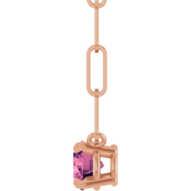 14k-rose-natural-pink-tourmaline-16"-necklace