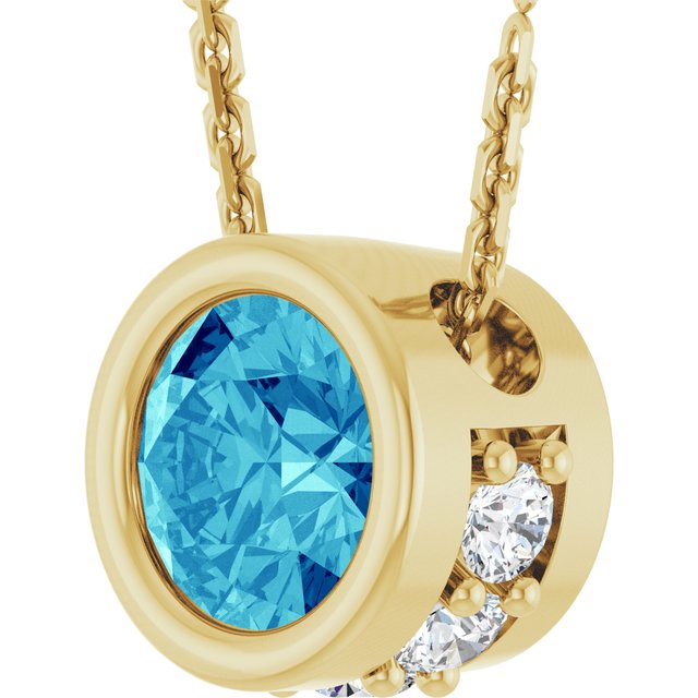 14k-yellow-natural-blue-zircon-&-.07-ctw-natural-diamond-18"-necklace