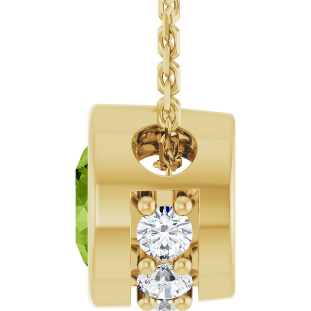 14k-yellow-natural-peridot-&-.07-ctw-natural-diamond-18"-necklace