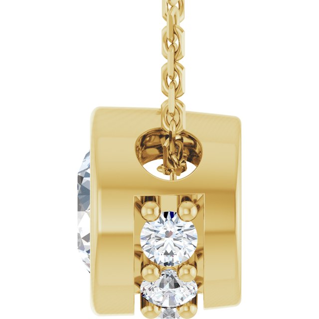 14k-yellow-1/4-ctw-natural-diamond-hidden-halo-18"-necklace