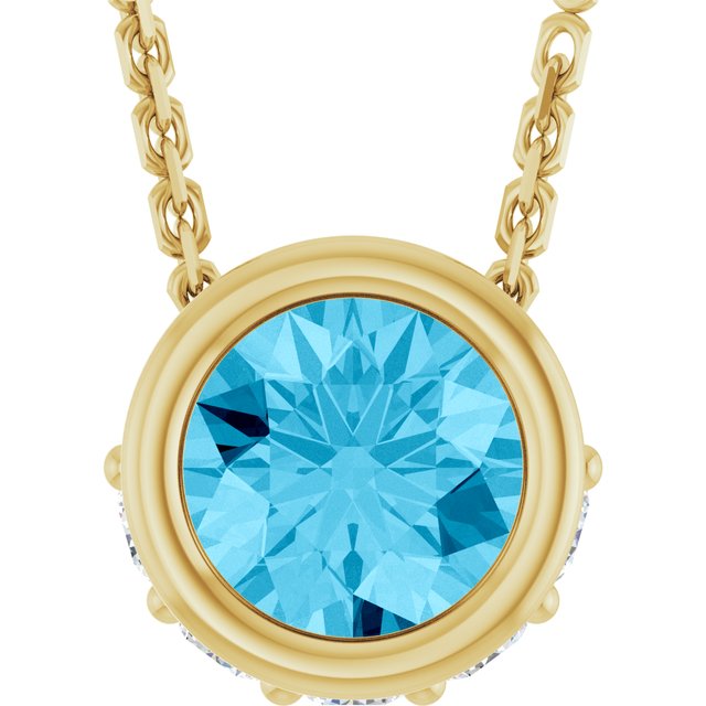 14k-yellow-natural-aquamarine-&-.07-ctw-natural-diamond-18"-necklace