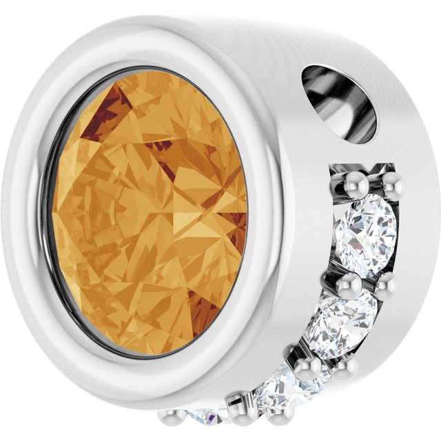 14k-white-natural-citrine-&-1/10-ctw-natural-diamond-pendant