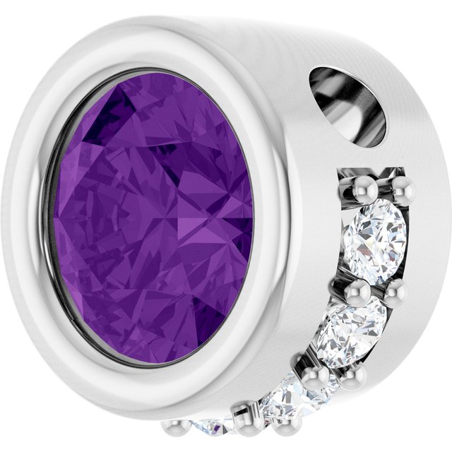 14k-white-natural-amethyst-&-1/10-ctw-natural-diamond-pendant