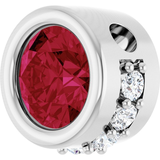 14k-white-natural-ruby-&-1/10-ctw-natural-diamond-pendant