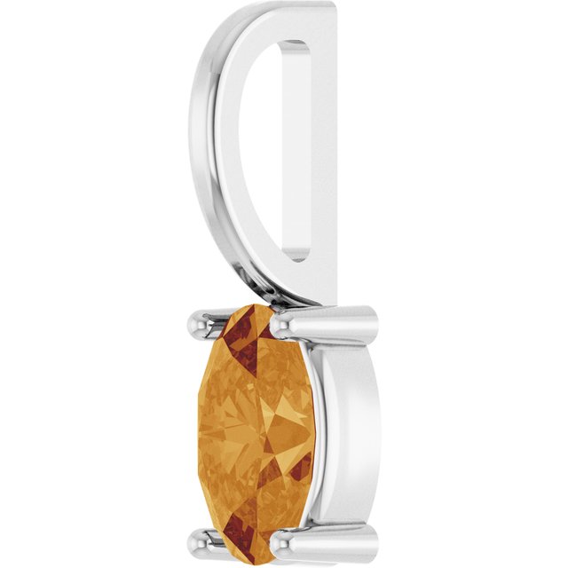14k-white--natural-citrine-charm/pendant