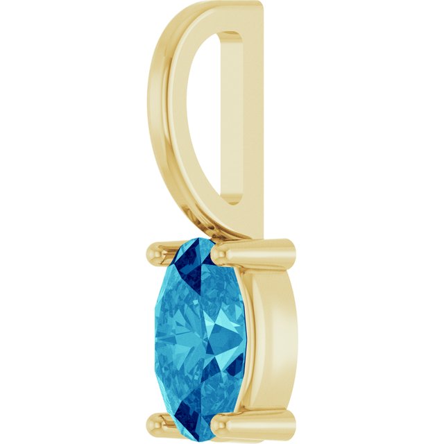 14k-yellow--natural-blue-zircon-charm/pendant