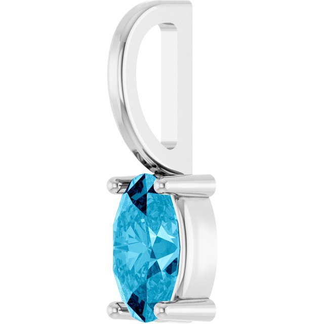 14k-white--natural-aquamarine-charm/pendant