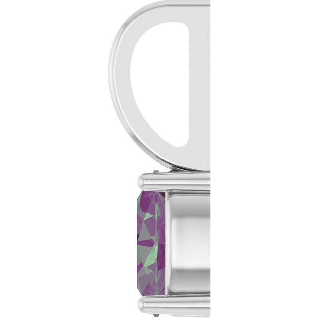 14k-white--lab-grown-alexandrite-charm/pendant