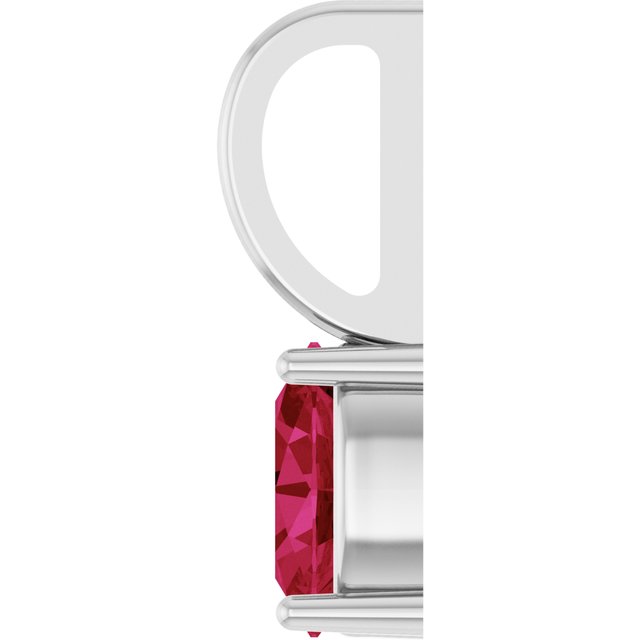 14k-white--natural-ruby-charm/pendant