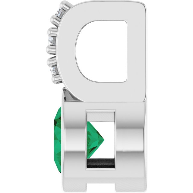 14k-white-natural-emerald-&-.04-ctw-natural-diamond-pendant