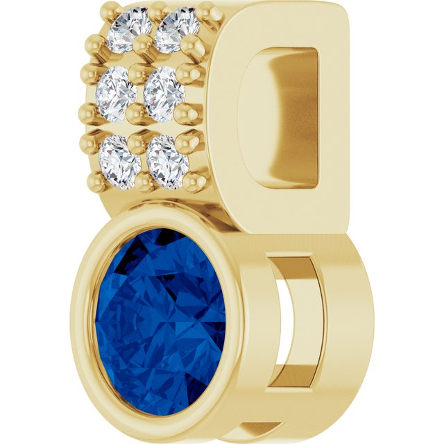 14k-yellow-lab-grown-blue-sapphire-&-.04-ctw-natural-diamond-pendant