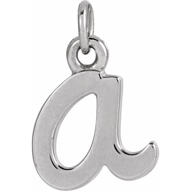 14k-white-gold-8.25-x-6.75-mm-initial-a,sterling-silver-8.25-x-6.75-mm-initial-a