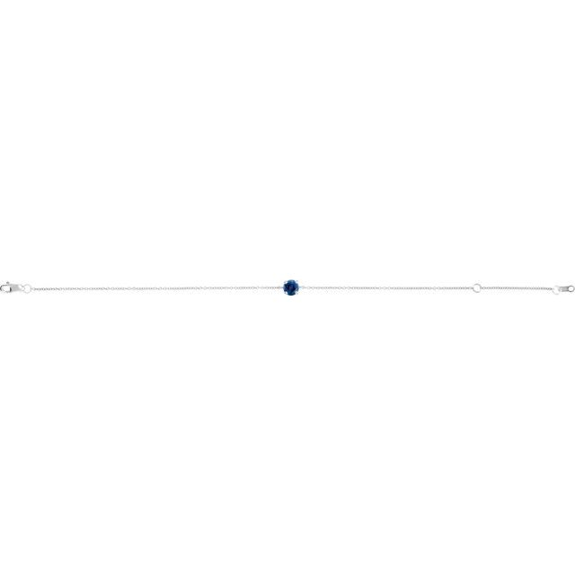 sterling-silver-lab-grown-blue-sapphire--6-1/2-7-1/2"-bracelet