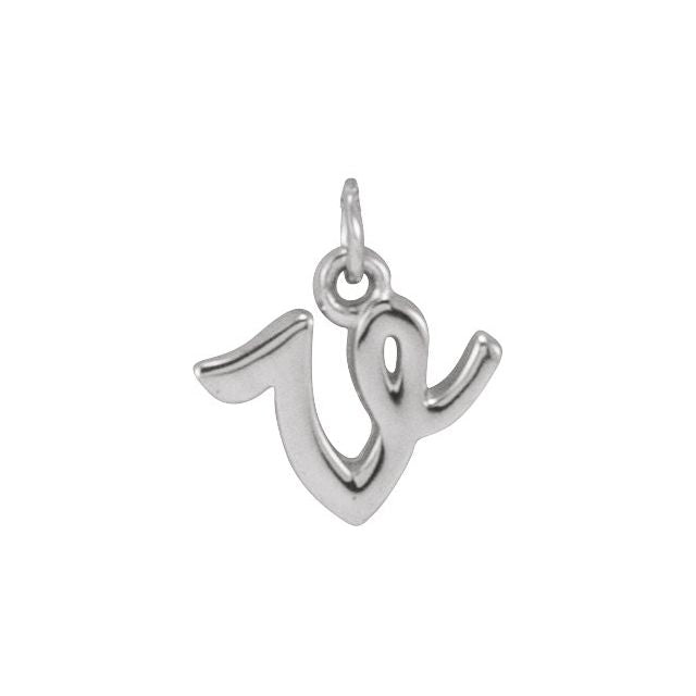 sterling-silver-8.6-x-7.7-mm-initial-v