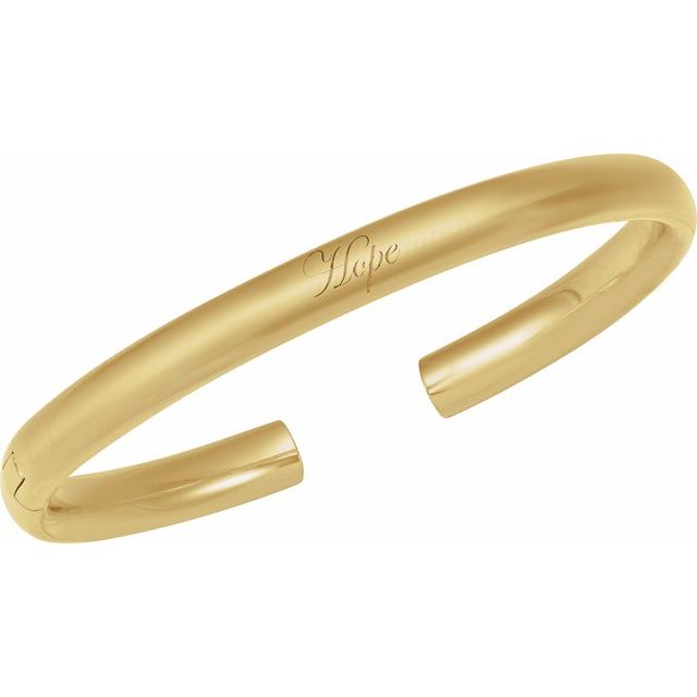 14k-yellow--hinged-cuff-7"-bracelet