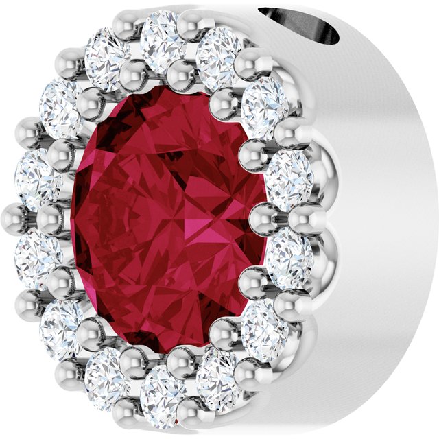 14k-white-natural-ruby-&-1/10-ct-natural-diamond-halo-style-pendant