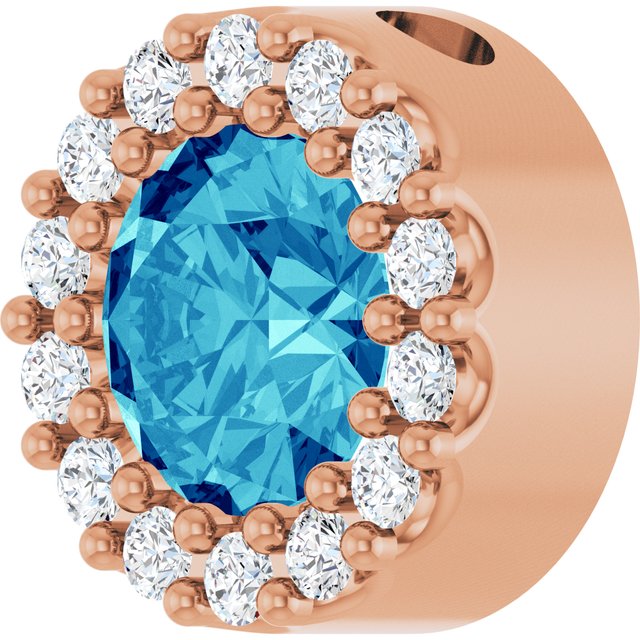 14k-rose-natural-blue-zircon-&-1/10-ct-natural-diamond-halo-style-pendant