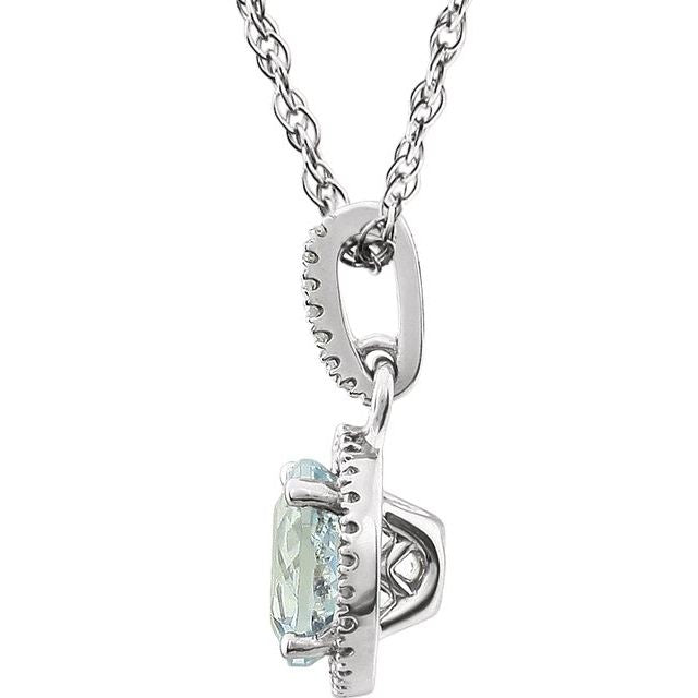 14k-white-natural-aquamarine-&-1/10-ctw-natural-diamond-18"-necklace