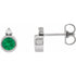 14k-white--natural-emerald-&-.03-ctw-natural-diamond-earrings