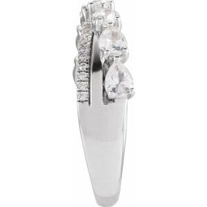 1 1/8 ct Diamond Accented Ring