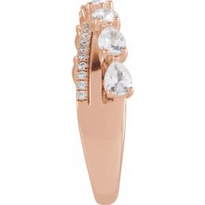 1 1/8 ct Diamond Accented Ring