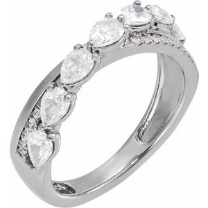1 1/8 ct Diamond Accented Ring