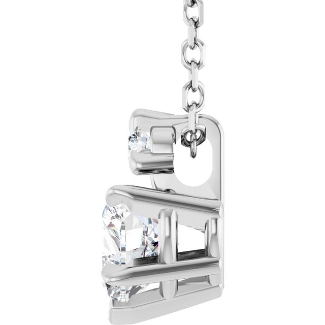 14k-white-natural-white-sapphire-&-.03-ct-natural-diamond-16-18"-necklace