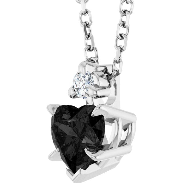 14k-white-natural-black-onyx-&-.03-ct-natural-diamond-16-18"-necklace