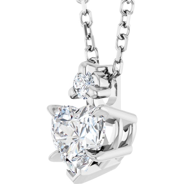 14k-white-natural-white-sapphire-&-.03-ct-natural-diamond-16-18"-necklace