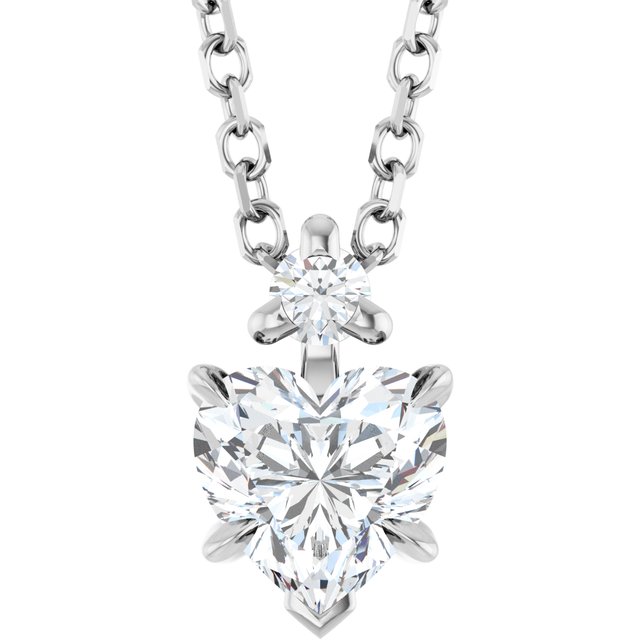 14k-white-natural-white-sapphire-&-.03-ct-natural-diamond-16-18"-necklace