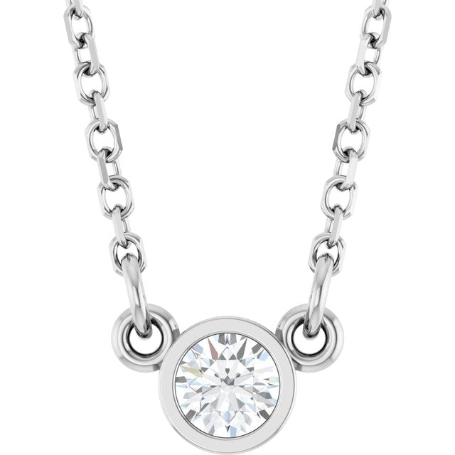 sterling-silver-stuller-lab-grown-moissanite-solitaire-18"-necklace