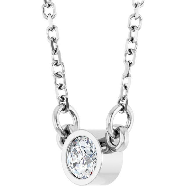 sterling-silver-stuller-lab-grown-moissanite-solitaire-18"-necklace