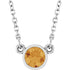 14k-white-natural-citrine-solitaire-16"-necklace