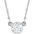 14k-white-natural-white-sapphire-solitaire-16"-necklace