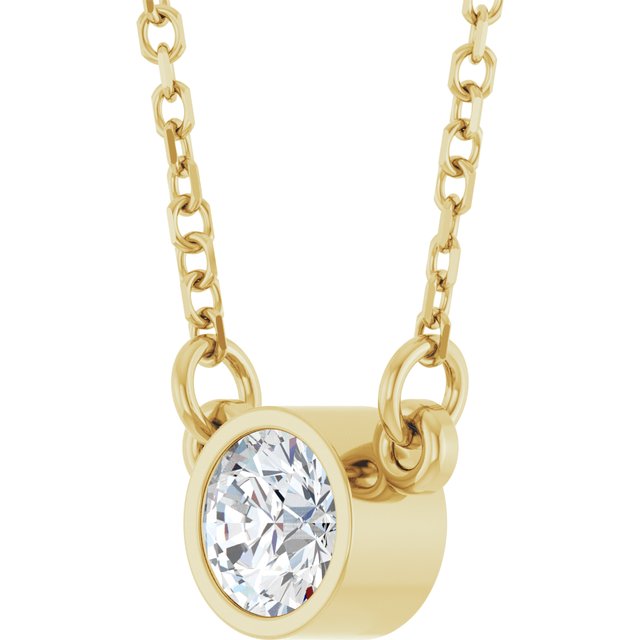 14k-yellow-gold-stuller-lab-grown-moissanite-solitaire-18"-necklace