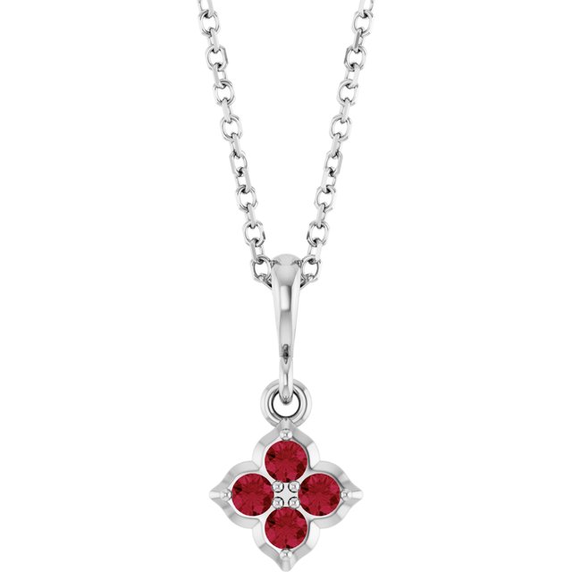 14k-white-lab-grown-ruby-16-18"-necklace